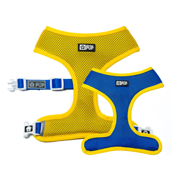 Yellow/Blue Reversible Harness